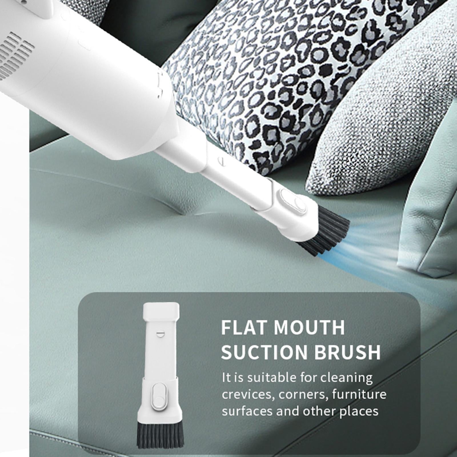 Lightweight White Cordless Vacuum Cleaner Car Duster Machine for Home Office