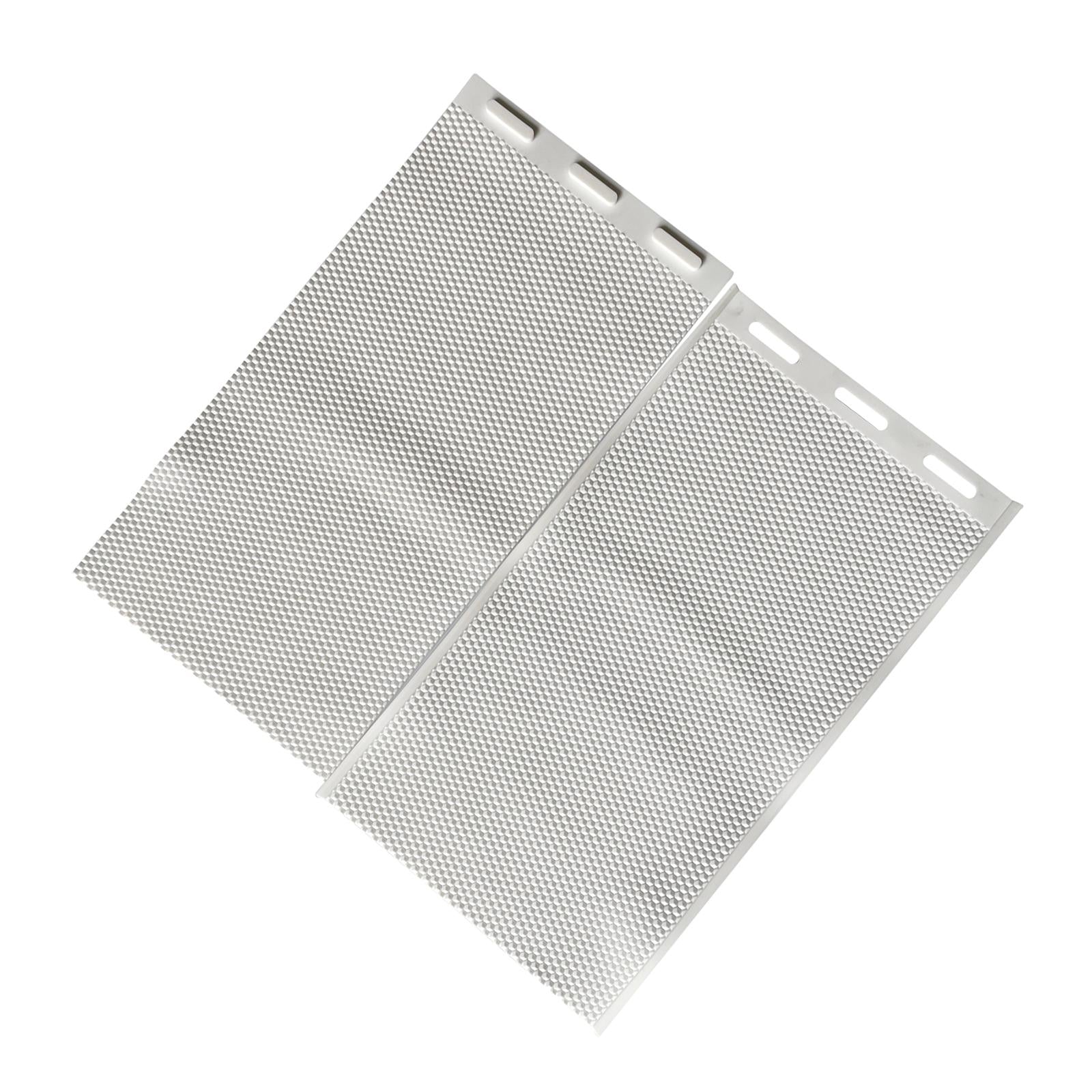 2 PCS Silicone Beekeeping Beeswax Wax Foundation Sheet for Beehive White