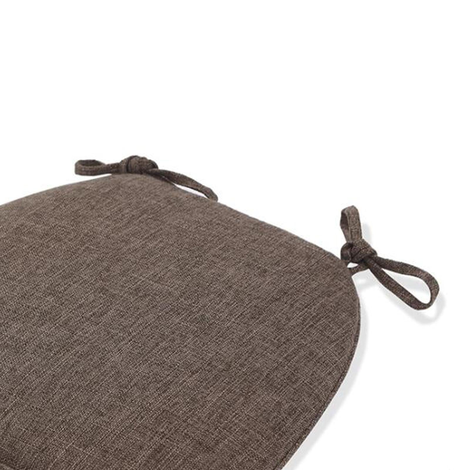Chair Cushion with Ties Dining Chairs Nonslip Seat Cushion Pad Coffee