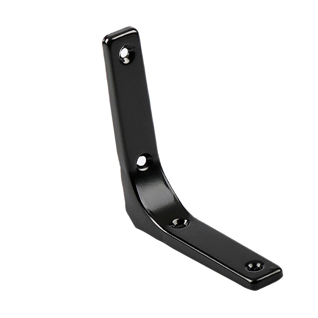 Heavy Duty Shelf Bracket Wall Hanging Shelve L Shaped Brackets Black 5Inch