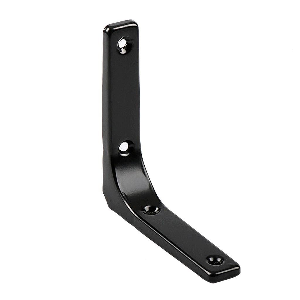 Heavy Duty Shelf Bracket Wall Hanging Shelve L Shaped Brackets Black 5Inch
