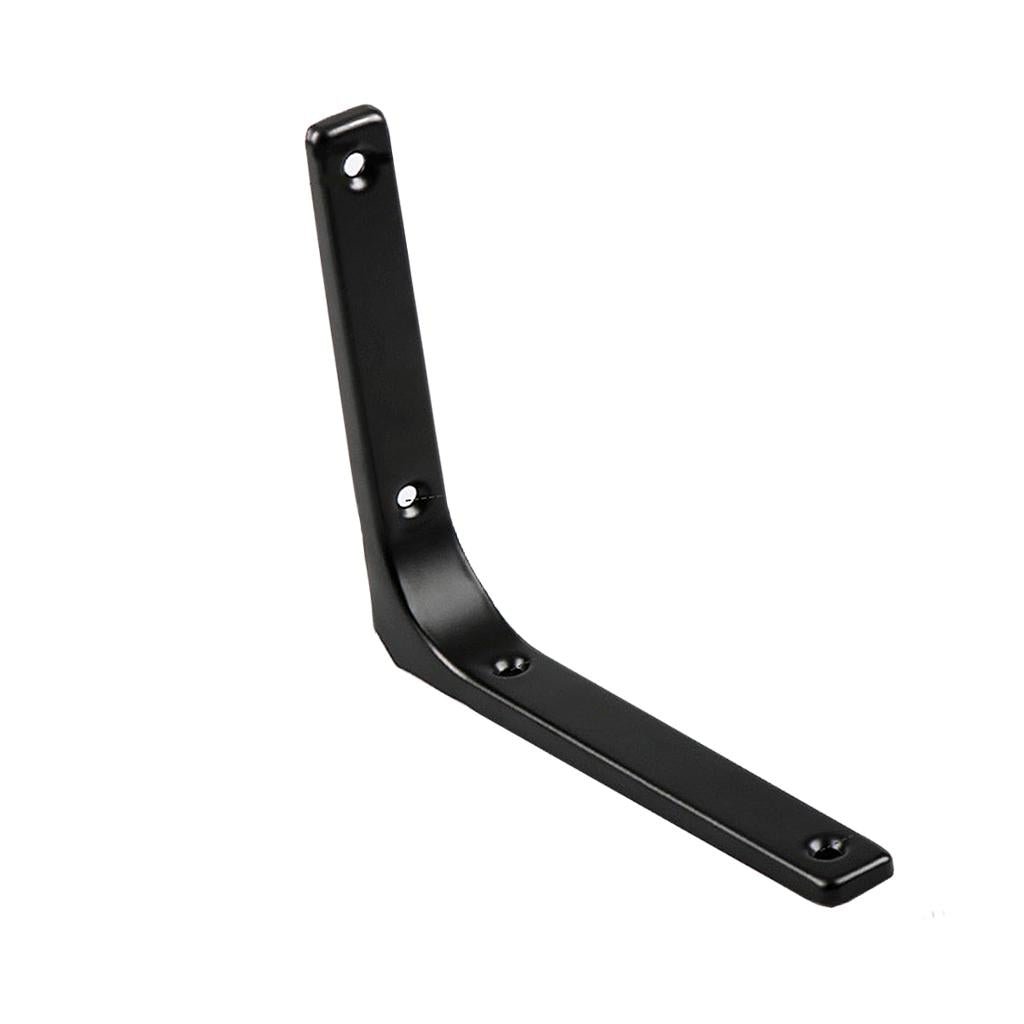 Heavy Duty Shelf Bracket Wall Hanging Shelve L Shaped Brackets Black 6Inch