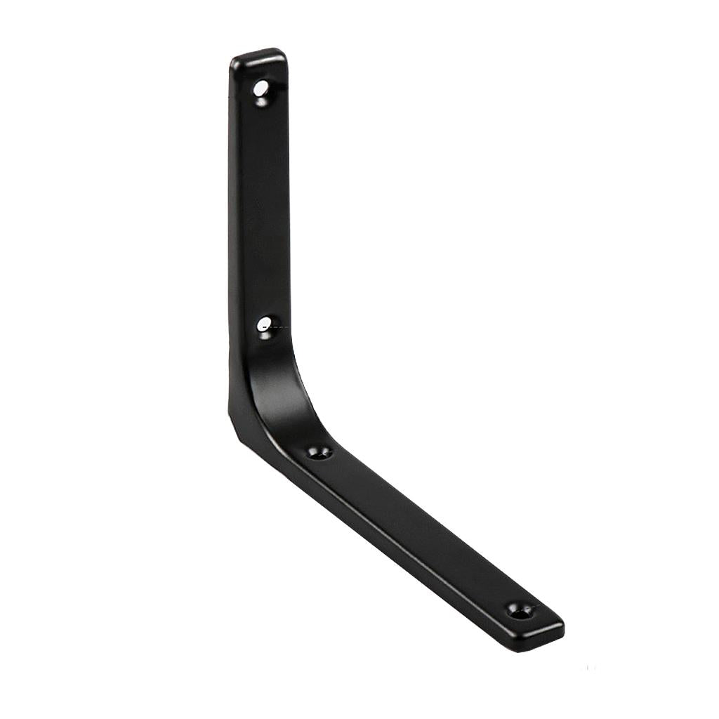 Heavy Duty Shelf Bracket Wall Hanging Shelve L Shaped Brackets Black 6Inch