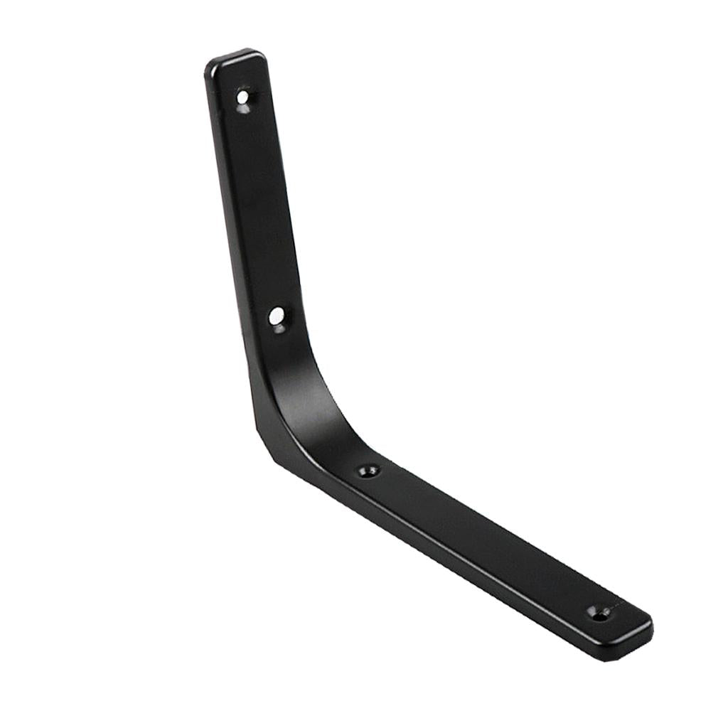 Heavy Duty Shelf Bracket Wall Hanging Shelve L Shaped Brackets Black 10Inch
