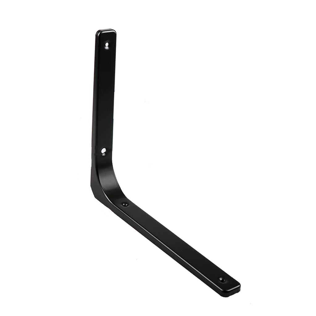 Heavy Duty Shelf Bracket Wall Hanging Shelve L Shaped Brackets Black 12Inch