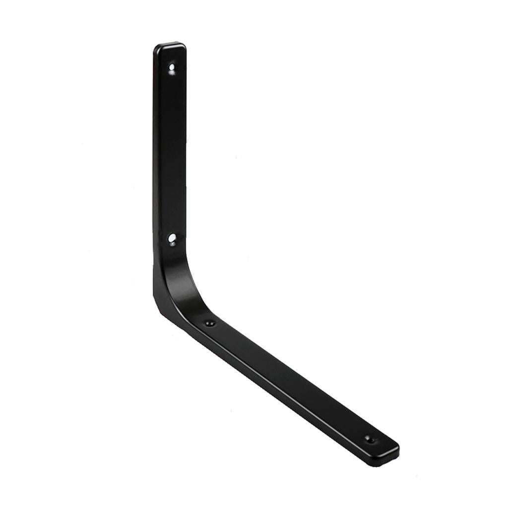 Heavy Duty Shelf Bracket Wall Hanging Shelve L Shaped Brackets Black 12Inch