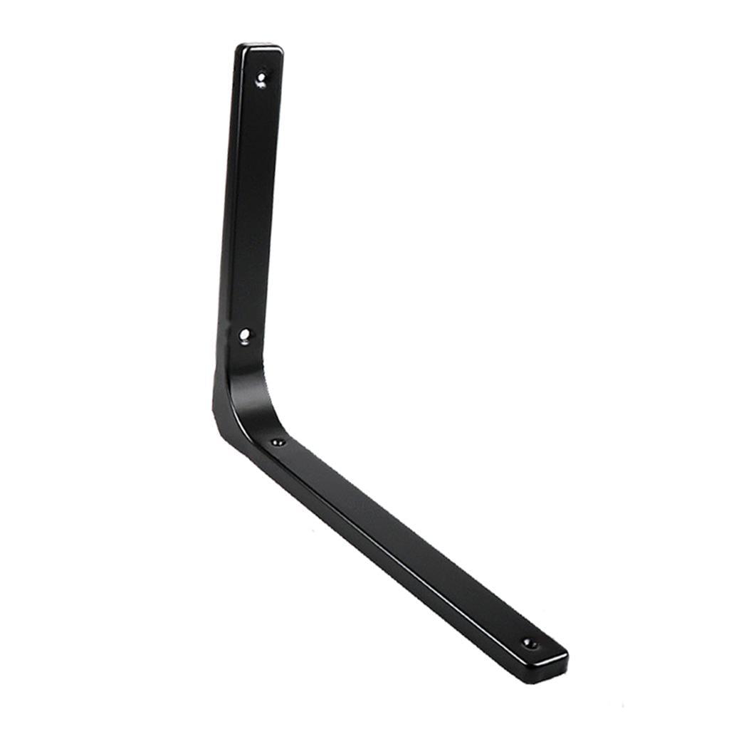 Heavy Duty Shelf Bracket Wall Hanging Shelve L Shaped Brackets Black 16Inch