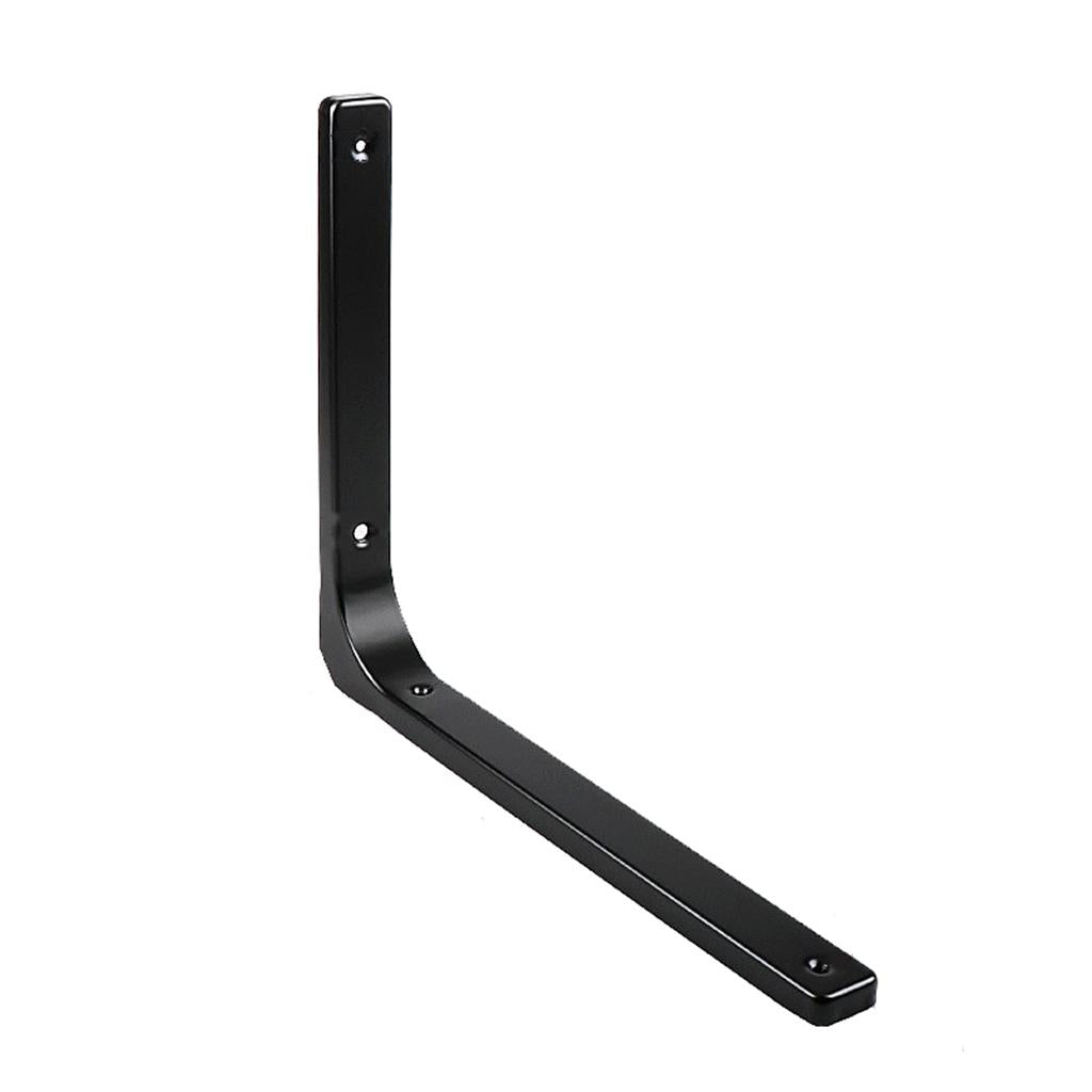 Heavy Duty Shelf Bracket Wall Hanging Shelve L Shaped Brackets Black 16Inch