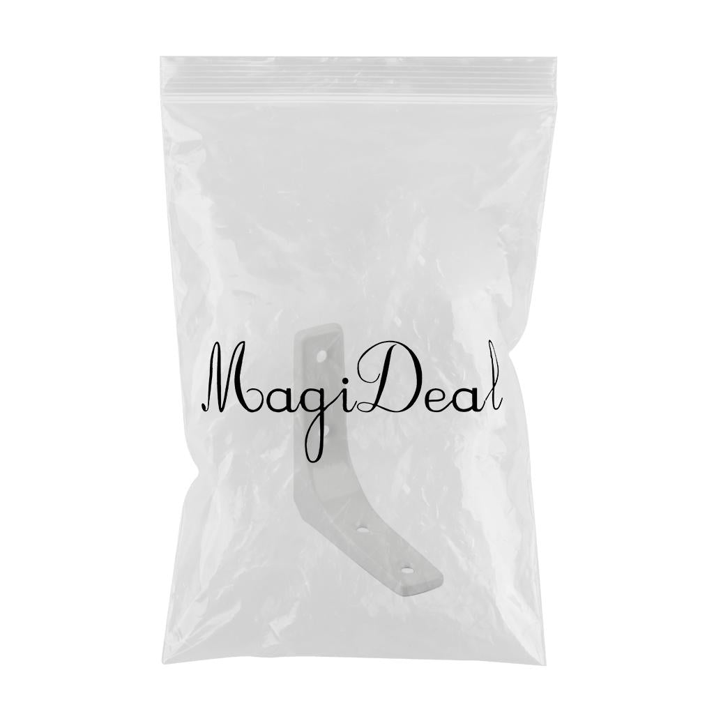 Heavy Duty Shelf Bracket Wall Hanging Shelve L Shaped Brackets White 3Inch