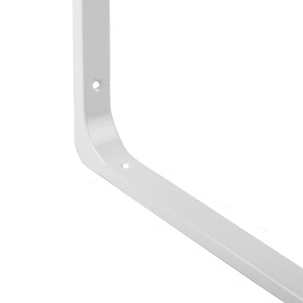 Heavy Duty Shelf Bracket Wall Hanging Shelve L Shaped Brackets White 16Inch