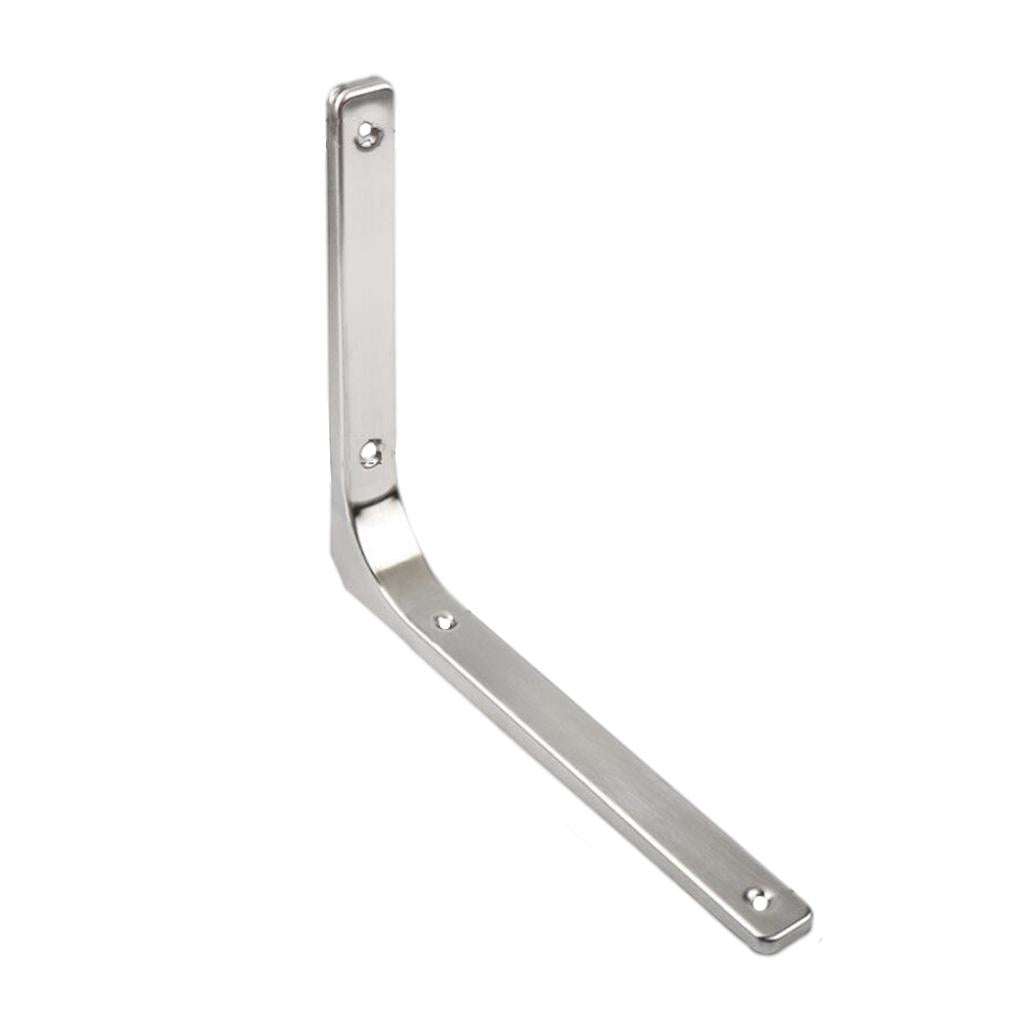 Heavy Duty Shelf Bracket Wall Hanging Shelve L Shaped Brackets Silver 12Inch