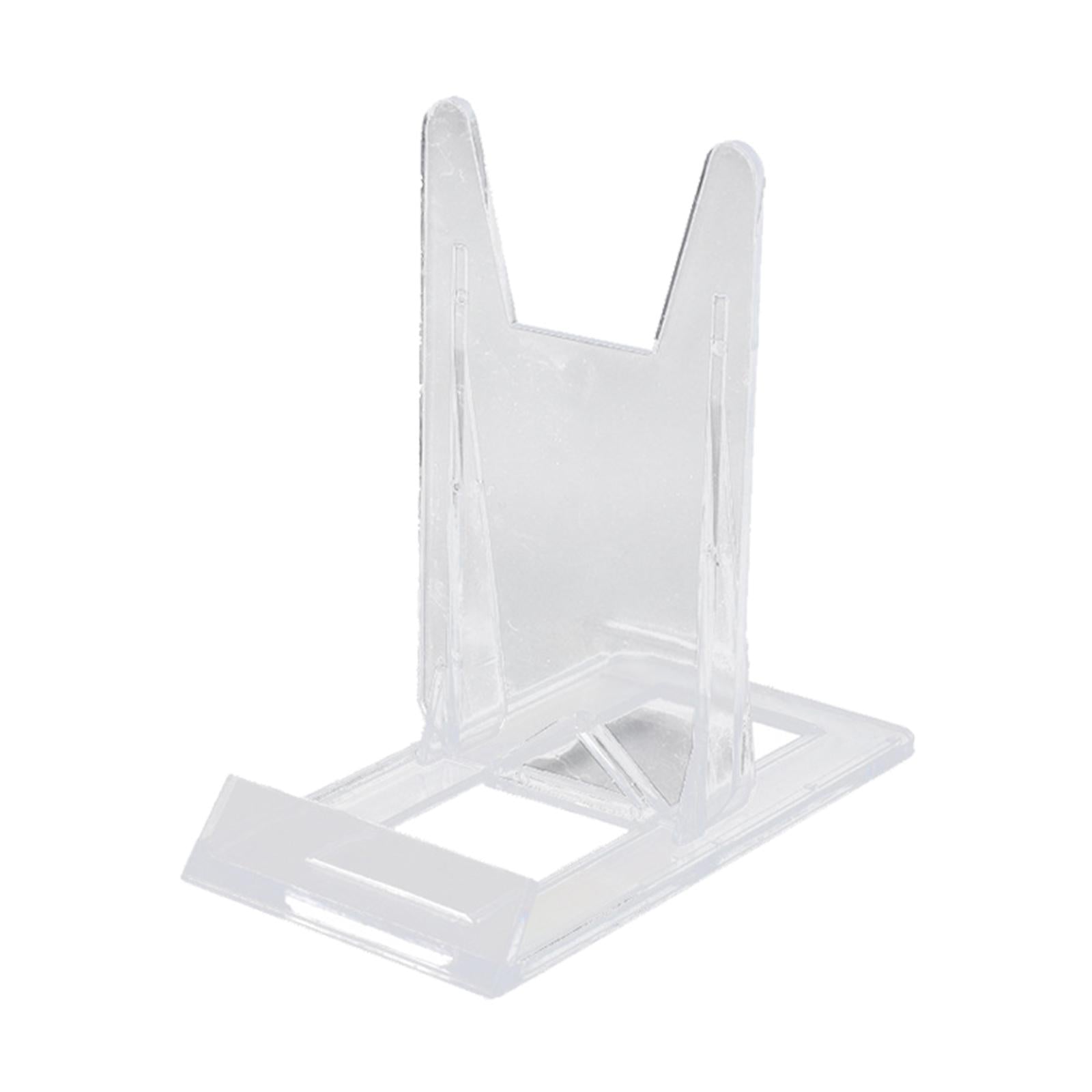 5x Adjustable Clear Display Stand Desk Table Display Stand Holder