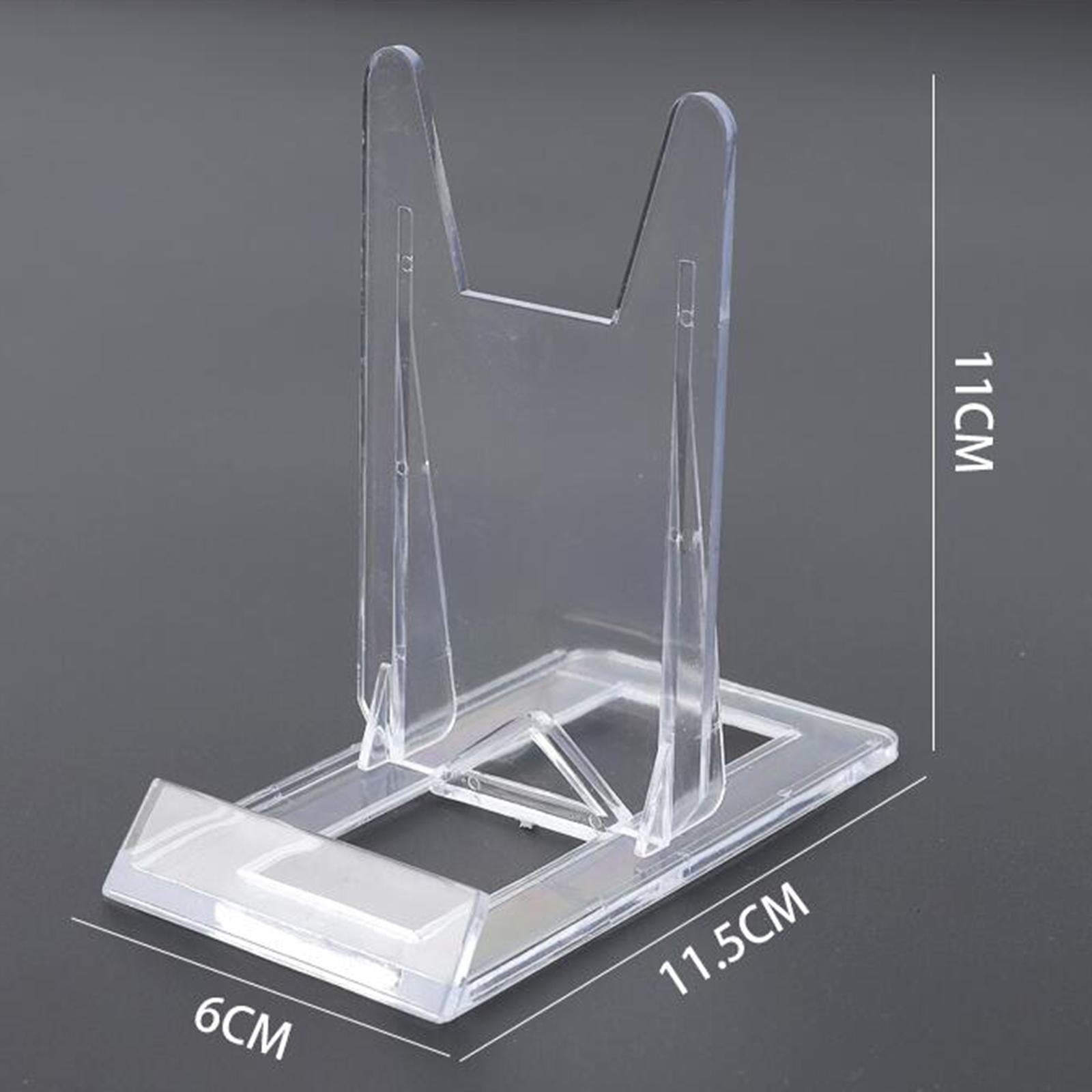 5x Adjustable Clear Display Stand Desk Table Display Stand Holder