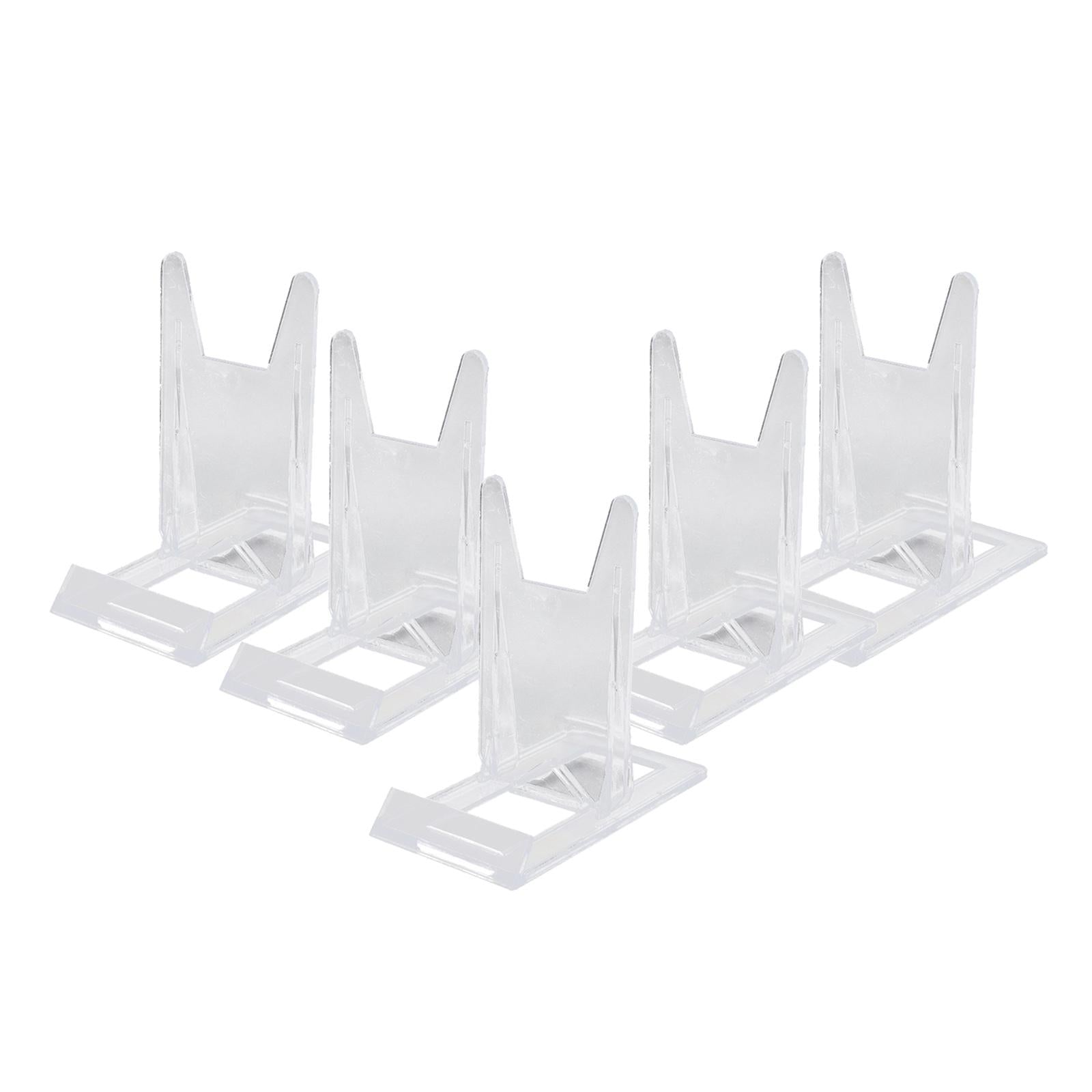 5x Adjustable Clear Display Stand Desk Table Display Stand Holder