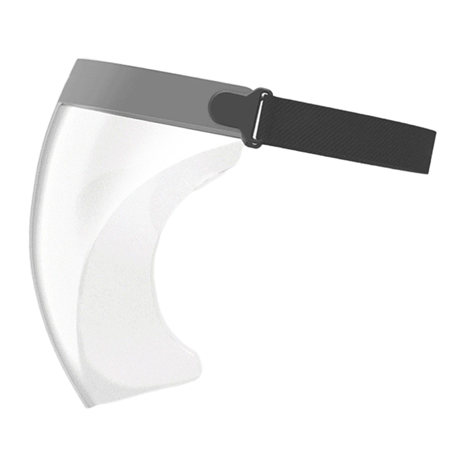 Clear Safety Full Face Shield Masks Visor Cover Anti Splash Grey