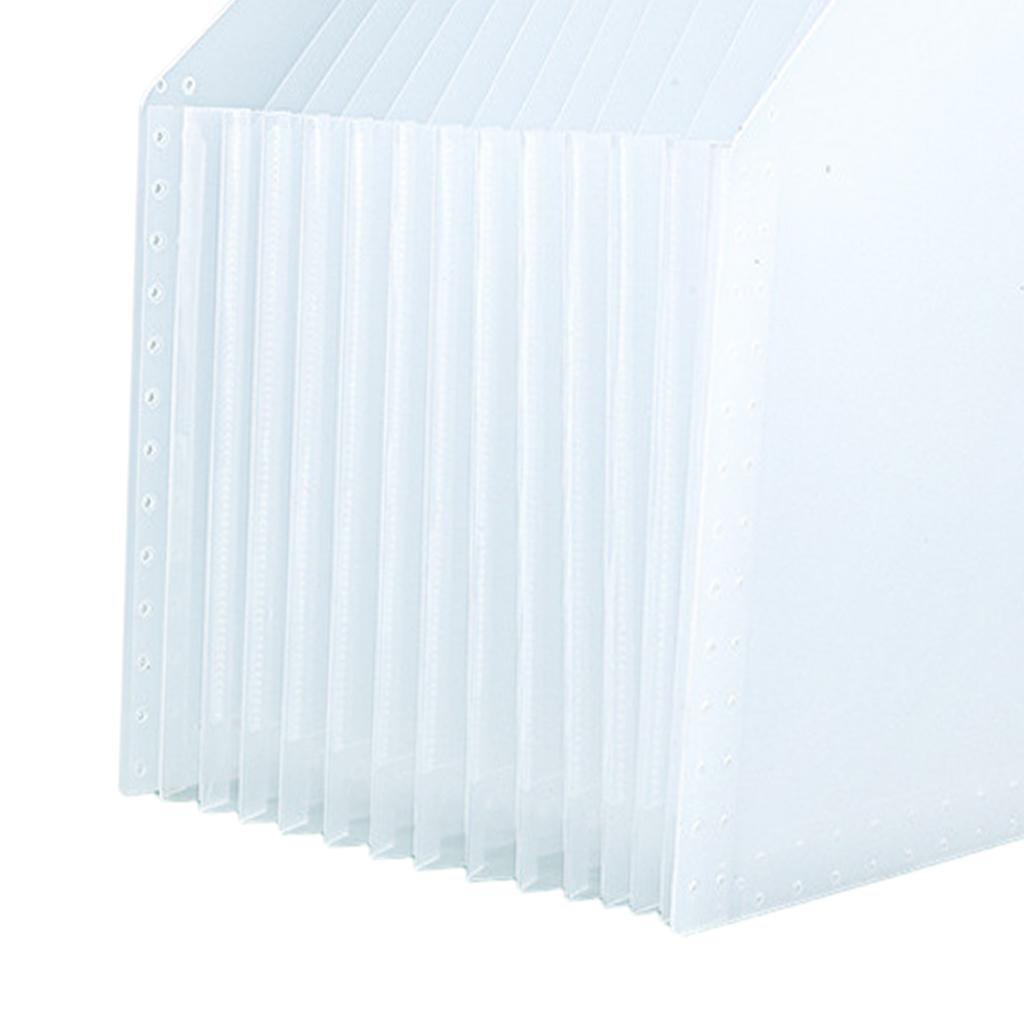 A4 File Organizer Expanding File Folder File Organizer Box Clear 2