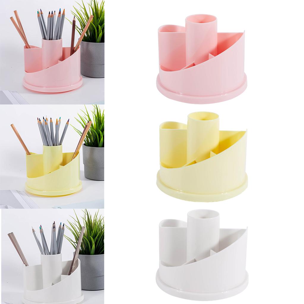 Tabletop Desktop Organiser Pen Holder Student Desktop Organiser Pink