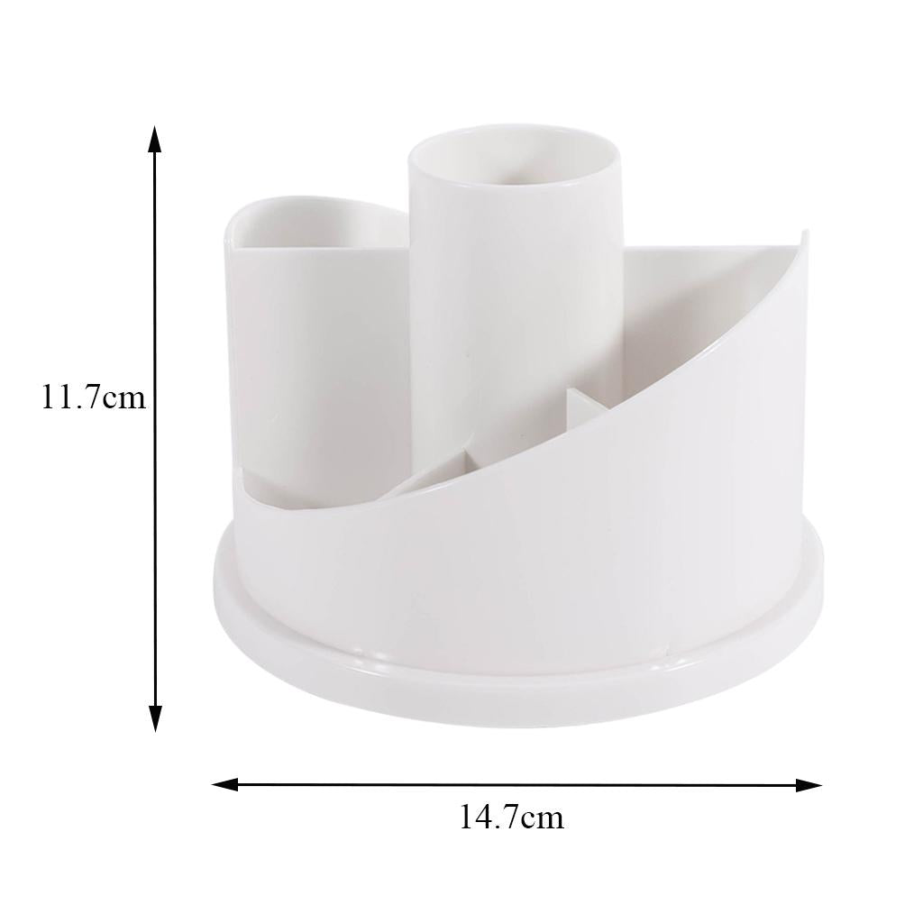 Tabletop Desktop Organiser Pen Holder Student Desktop Organiser White