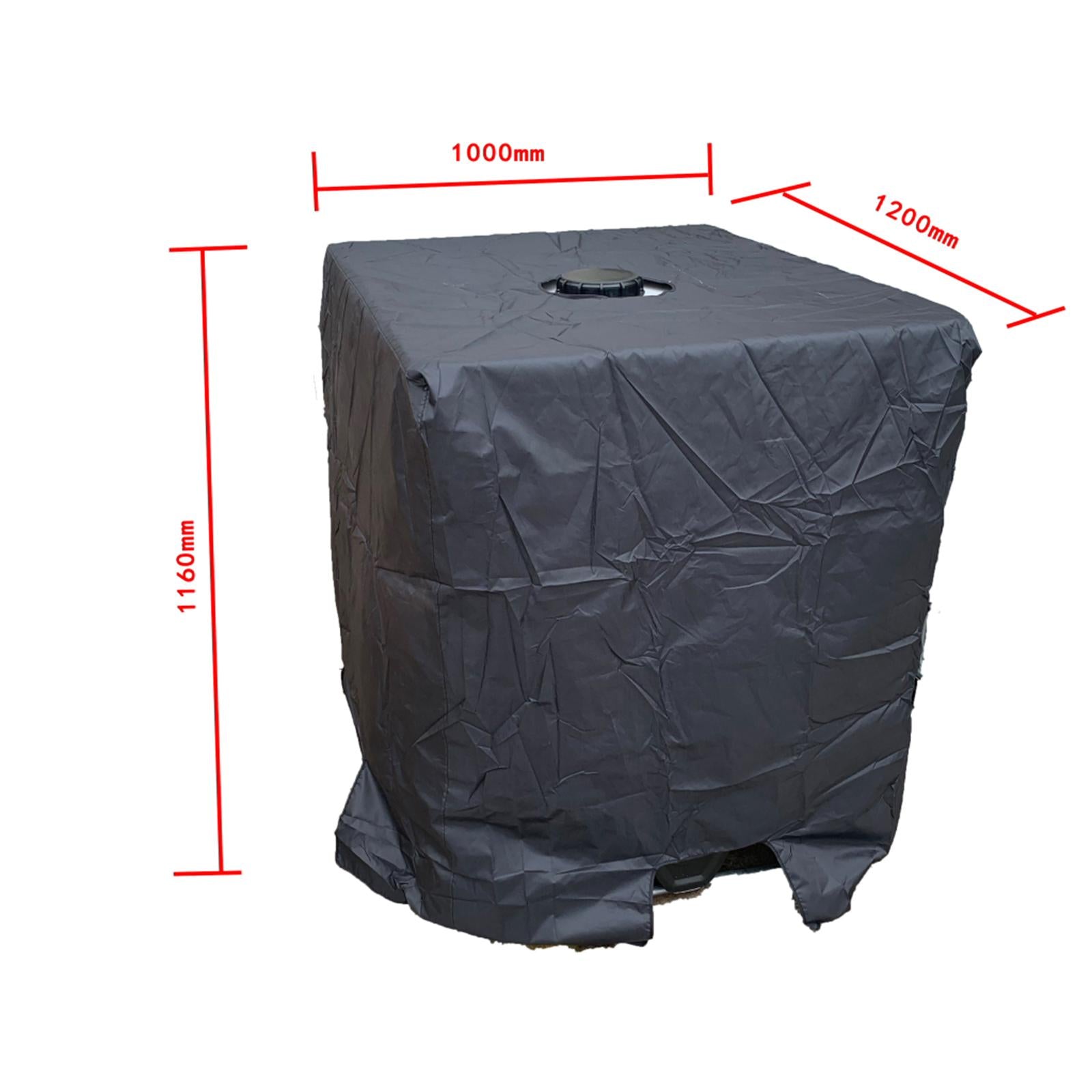 1000L Ton Barrel Protective Cover Rain Barrels Anti-UV Water Resistant