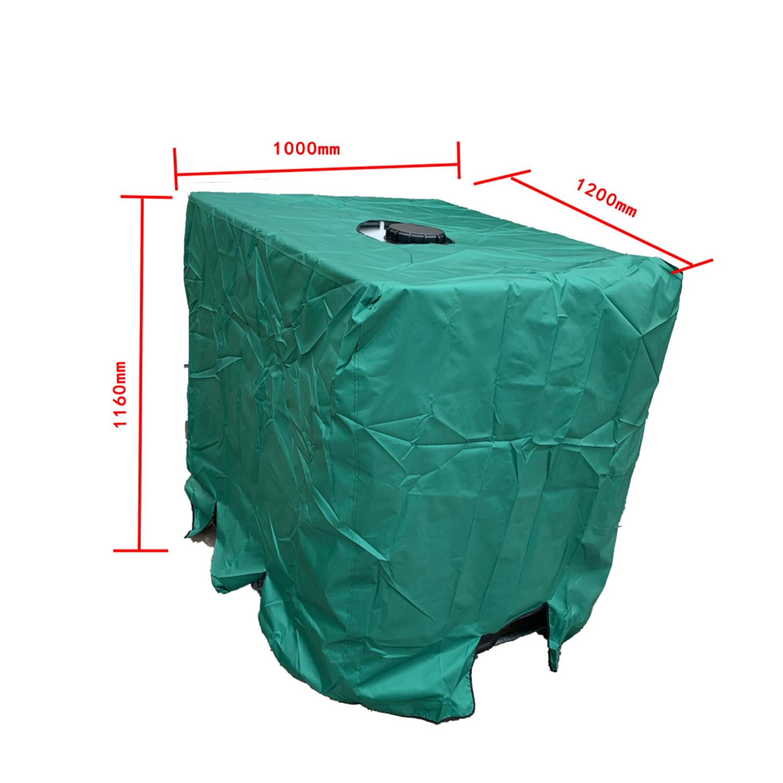 Barrel Rain Cover 1000L IBC Tank Ton Barrel Cover Anti-UV Sunshade Dustproof