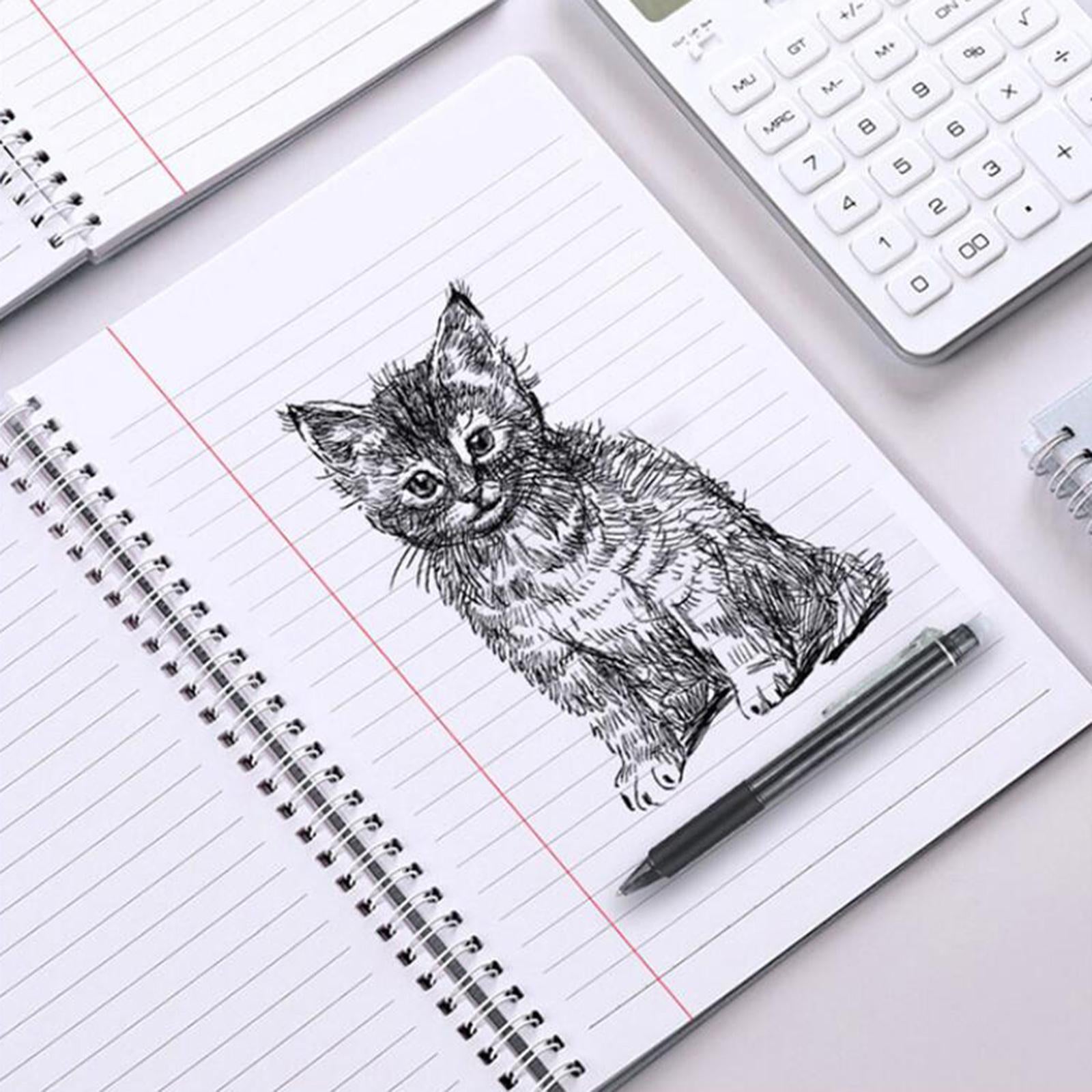 Smart Reusable Notebook Lined with Pen Erase Note Pad Journal School Drawing A6