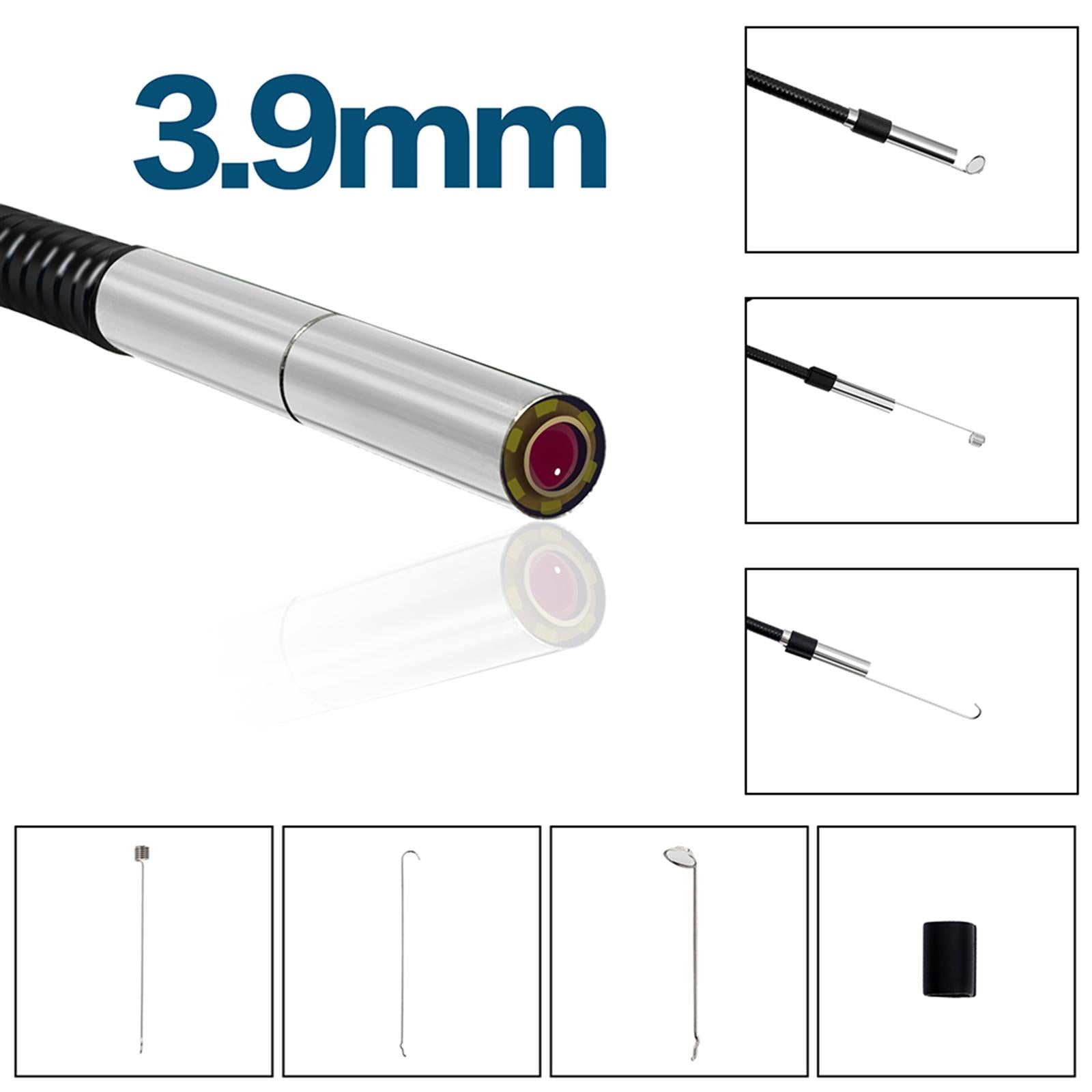 10m 20m Industrial Endoscope, Inspection Camera for Industrial Pipe Sewer HD 5.5mmX1m Twin Lens