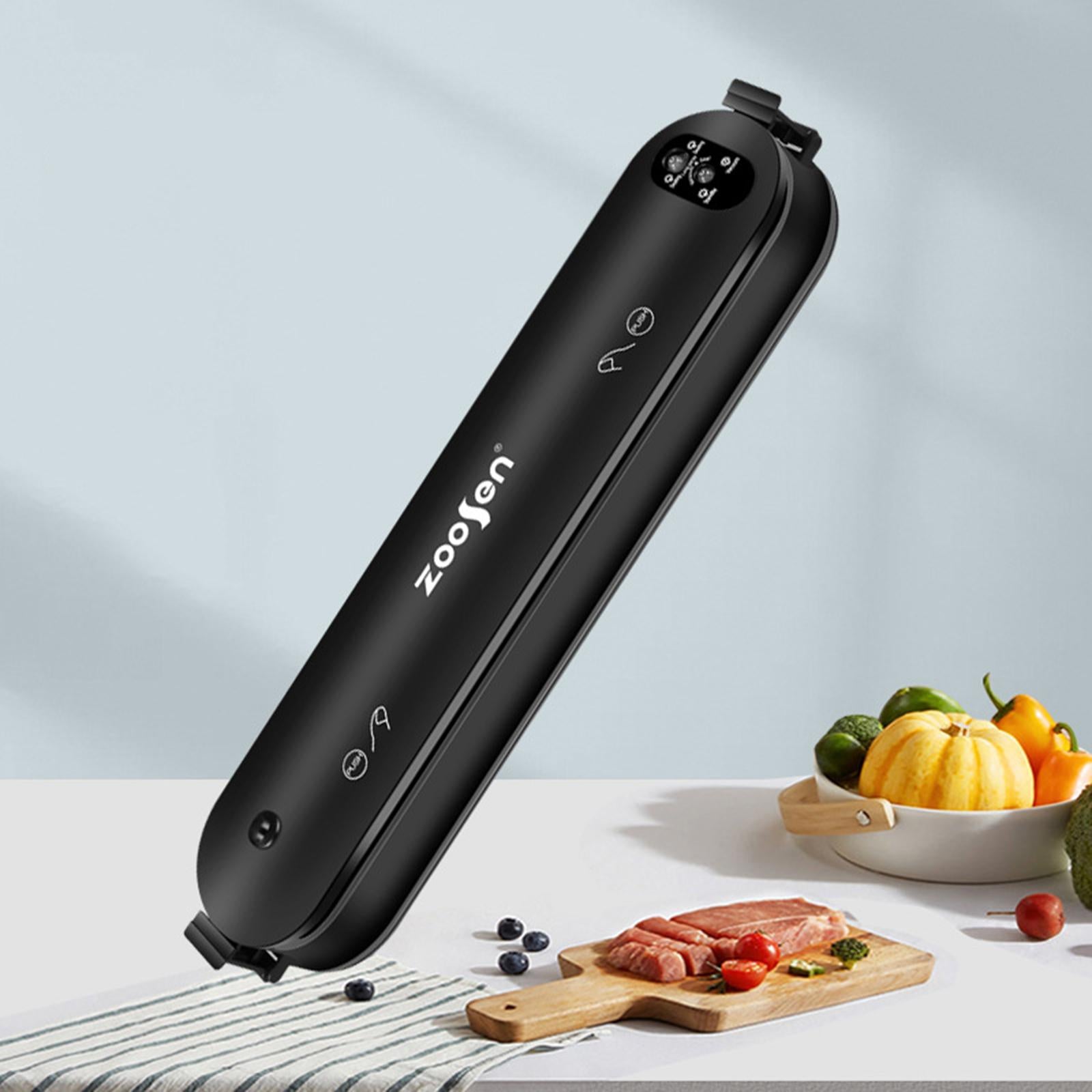 Food Vacuum Air Sealer Machine Kitchen Tools Portable Plug-Japan Black