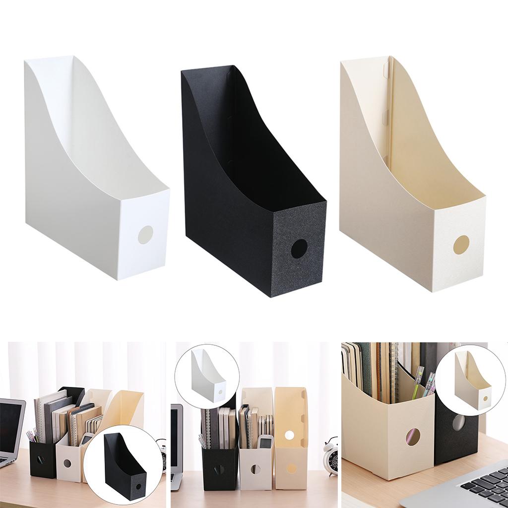 Multifunction Desktop File Book Holder Organizer Stand for Home Office Black