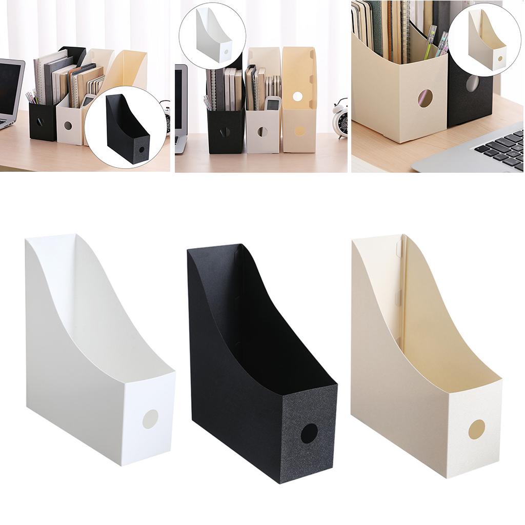 Multifunction Desktop File Book Holder Organizer Stand for Home Office Black