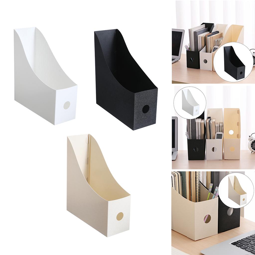 Multifunction Desktop File Book Holder Organizer Stand for Home Office Black