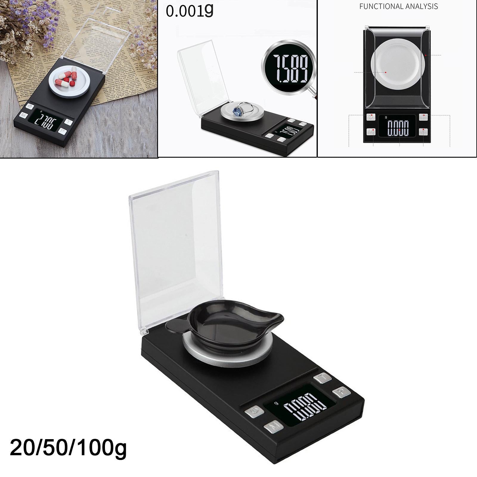 Digital Weighing Scales Pocket Grams Mini Kitchen Gold Jewellery Scales 20g