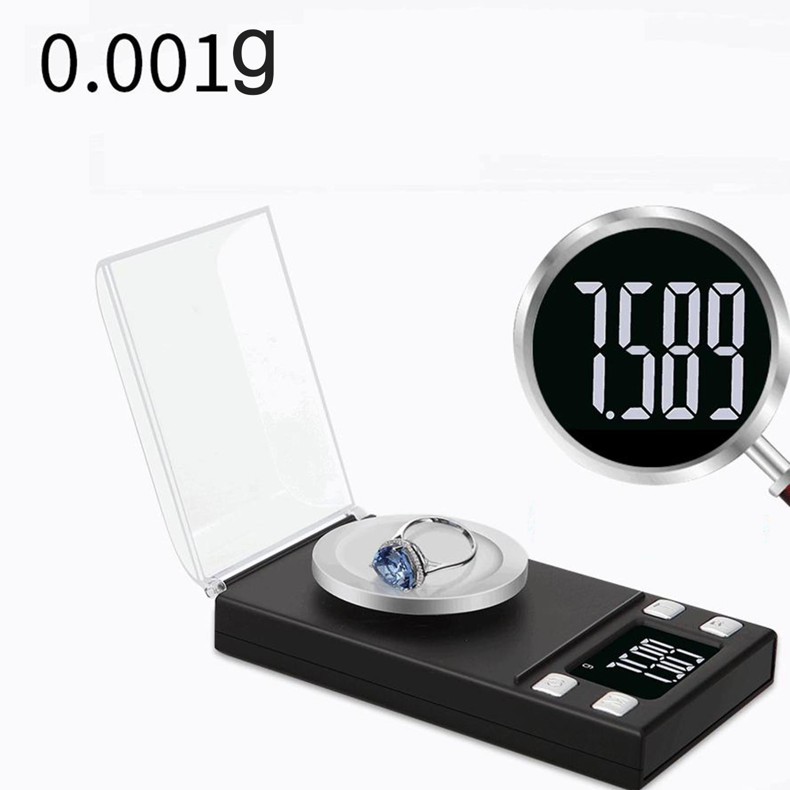 Digital Weighing Scales Pocket Grams Mini Kitchen Gold Jewellery Scales 50g