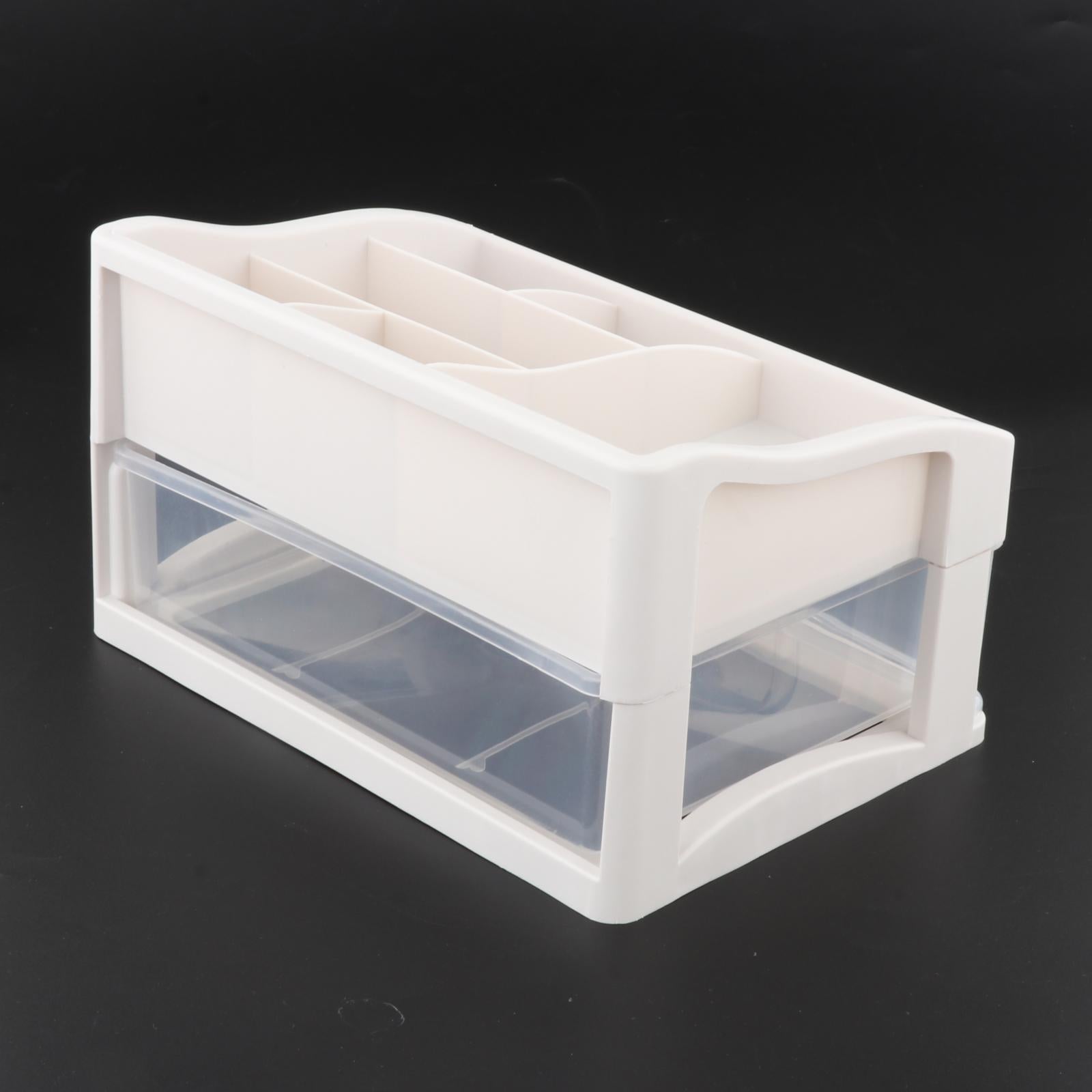 Multi-Function Makeup Storage Box Desk Organizer for Desktop Countertop 23.3x17x13.5cm