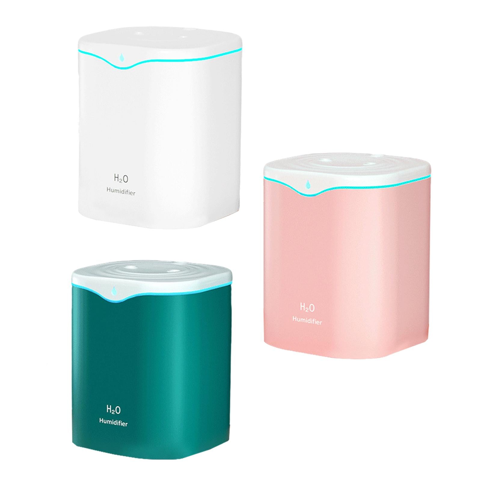 Mute Air Humidifier Large Capacity Essential Oil Diffuser for Home White