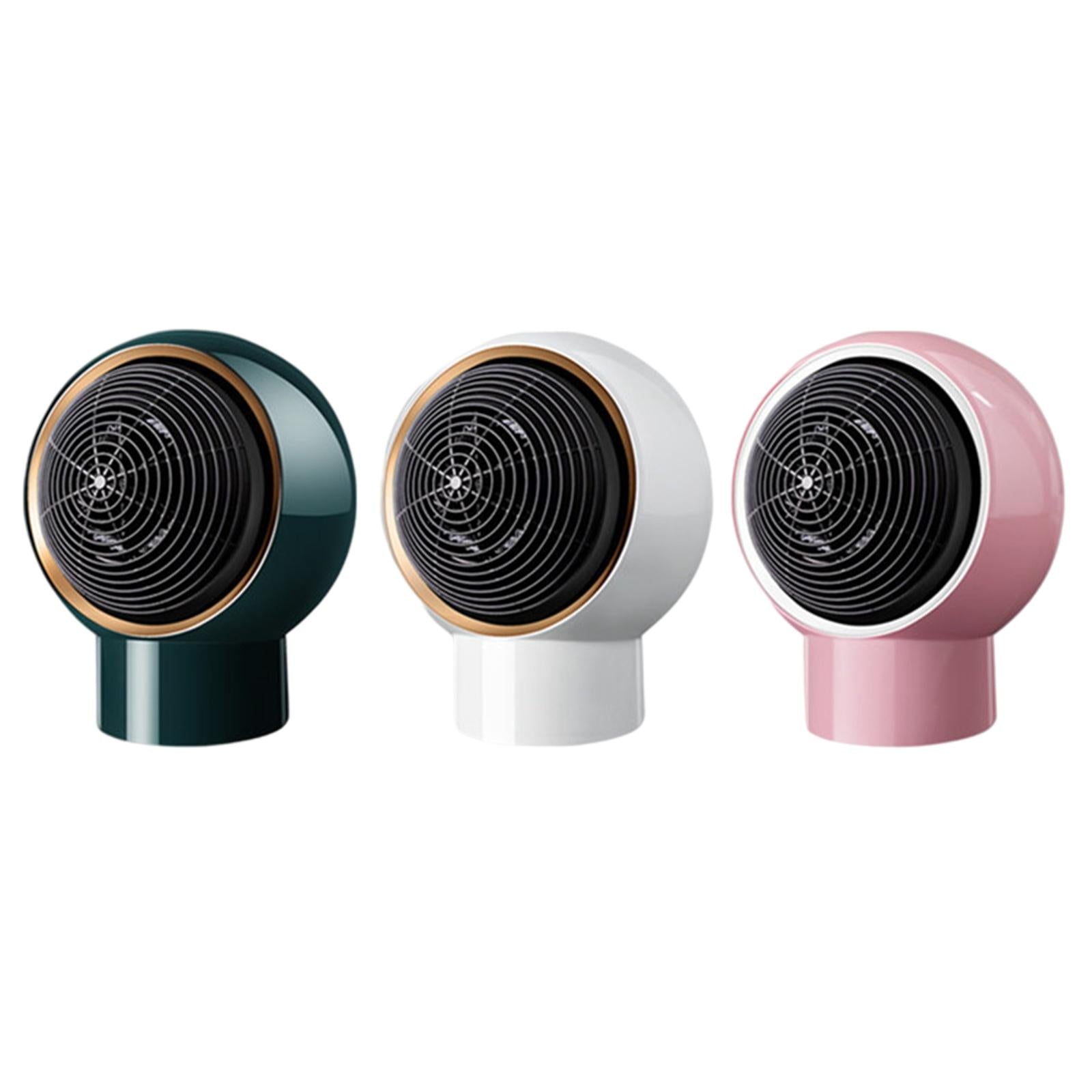 Space Heater Bedroom Heating Fan Overheat Protection Thermostat Home Indoor White