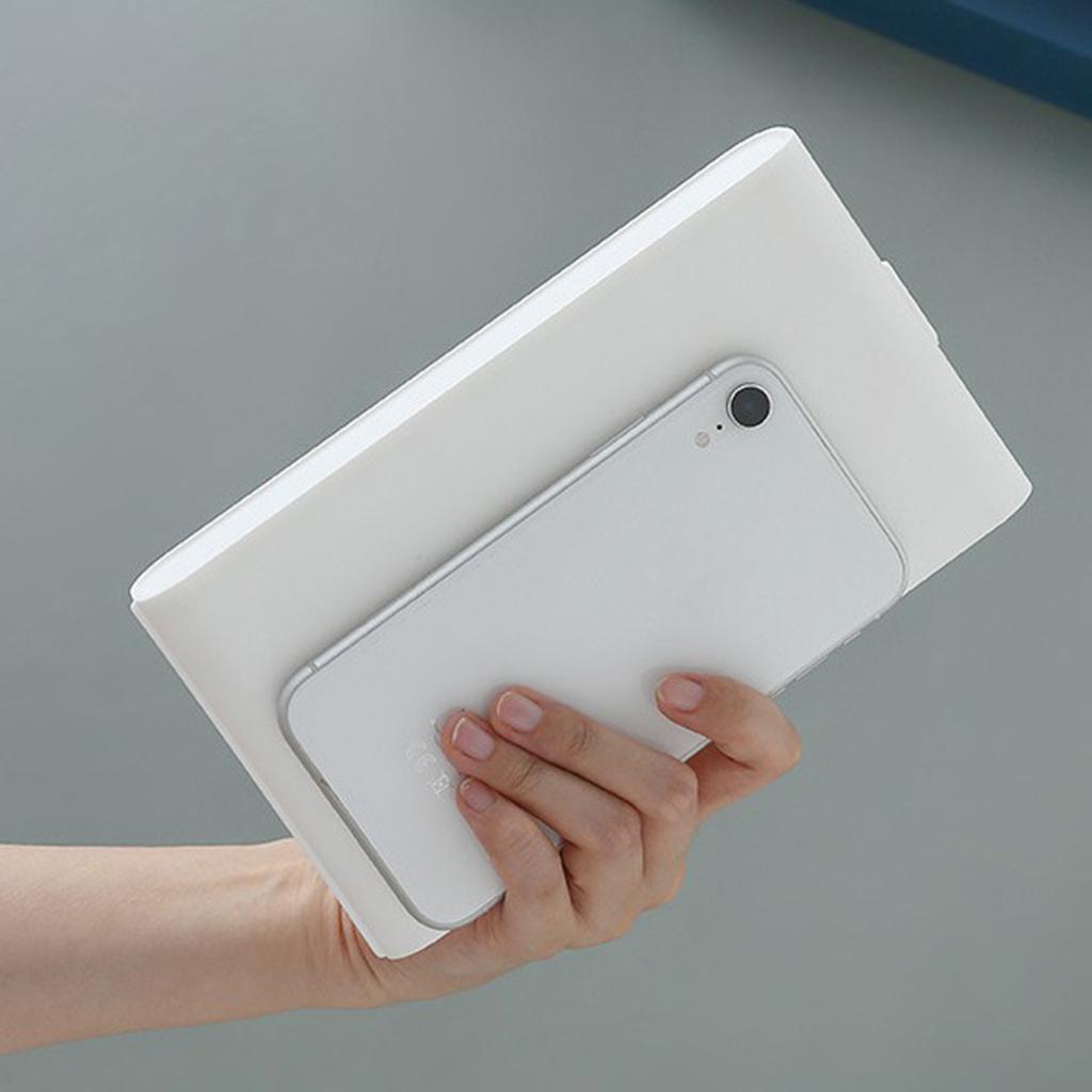 Lightweight Mask Box Pollution-Free Anti-Dust Keep Mask Clean for Home White