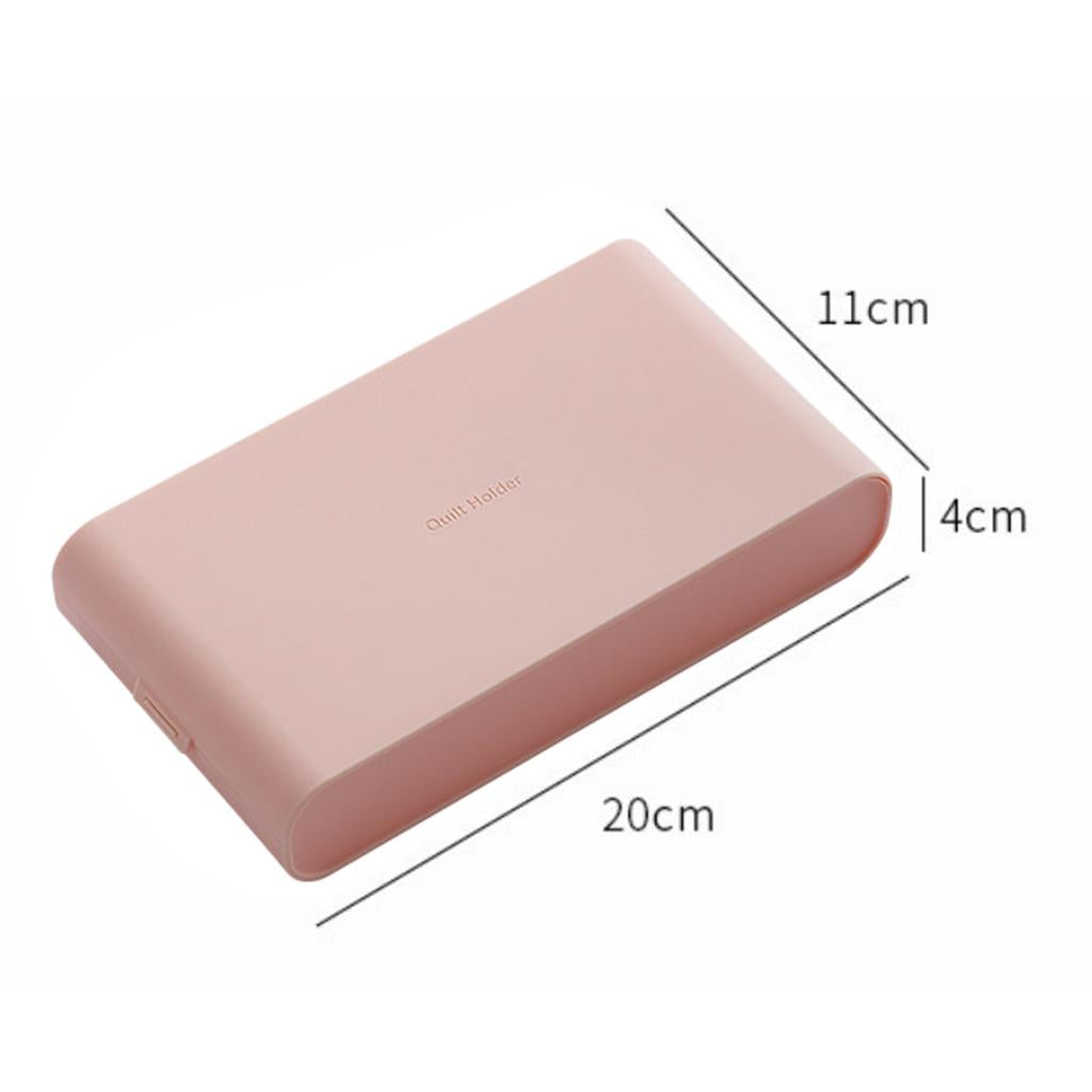 Lightweight Mask Box Pollution-Free Anti-Dust Keep Mask Clean for Home Pink