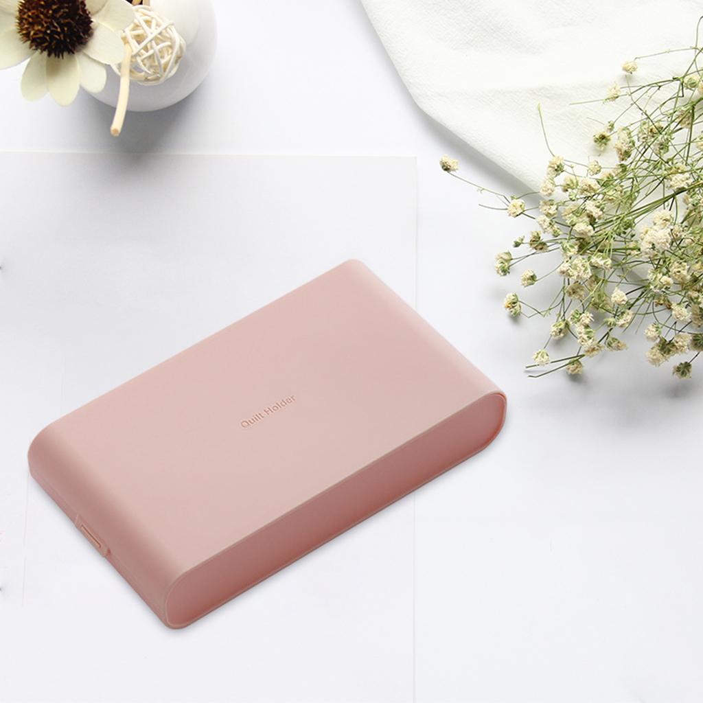 Lightweight Mask Box Pollution-Free Anti-Dust Keep Mask Clean for Home Pink