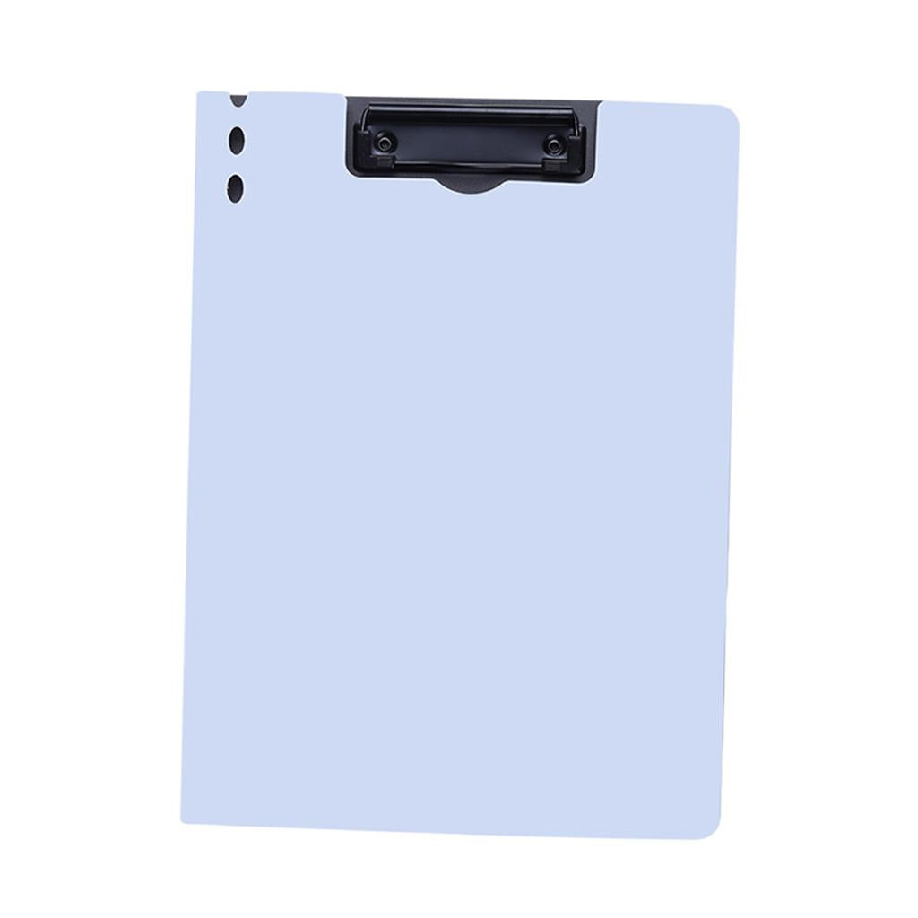 File Folders Folder Multifunctional files Portable A4 for Notes Test Paper Vertical Blue