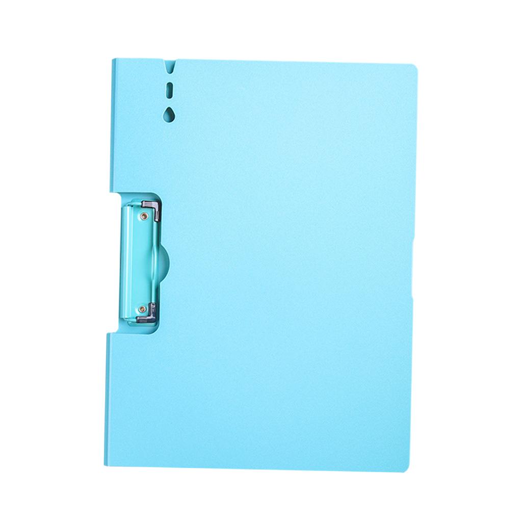 File Folders File Organizer Frosted Multifunctional A4 Clipboard for School Horizontal Green