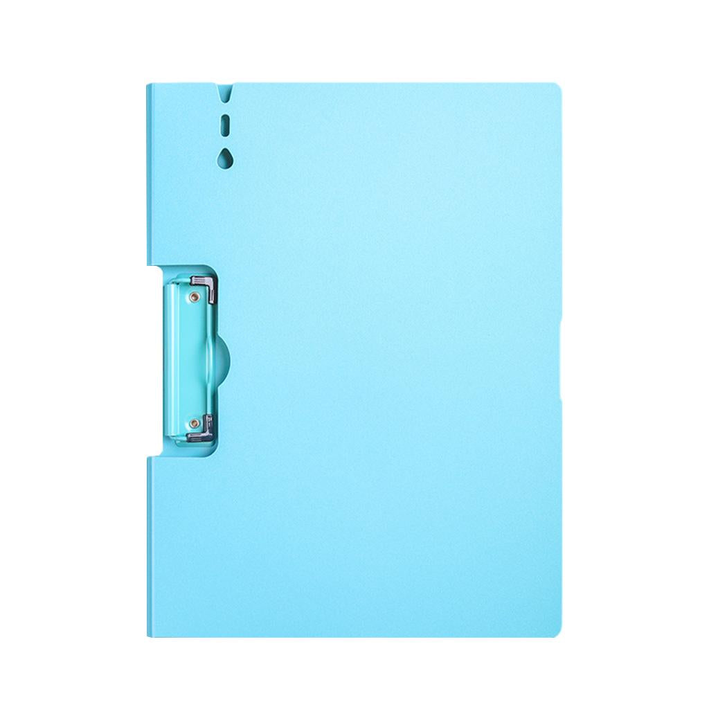 File Folders File Organizer Frosted Multifunctional A4 Clipboard for School Horizontal Green