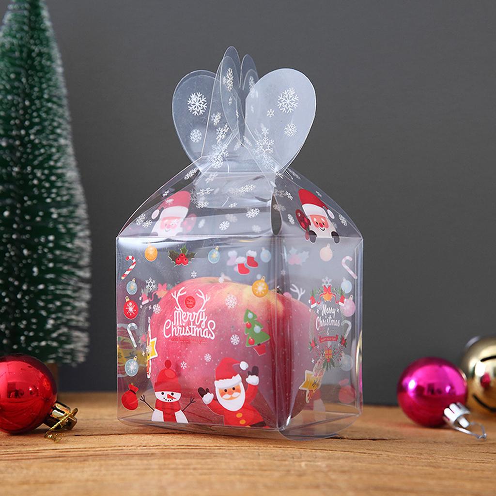 Candy Boxes Party Favors Holiday Cookies Boxes Xmas Kid Gift Box Santa Claus