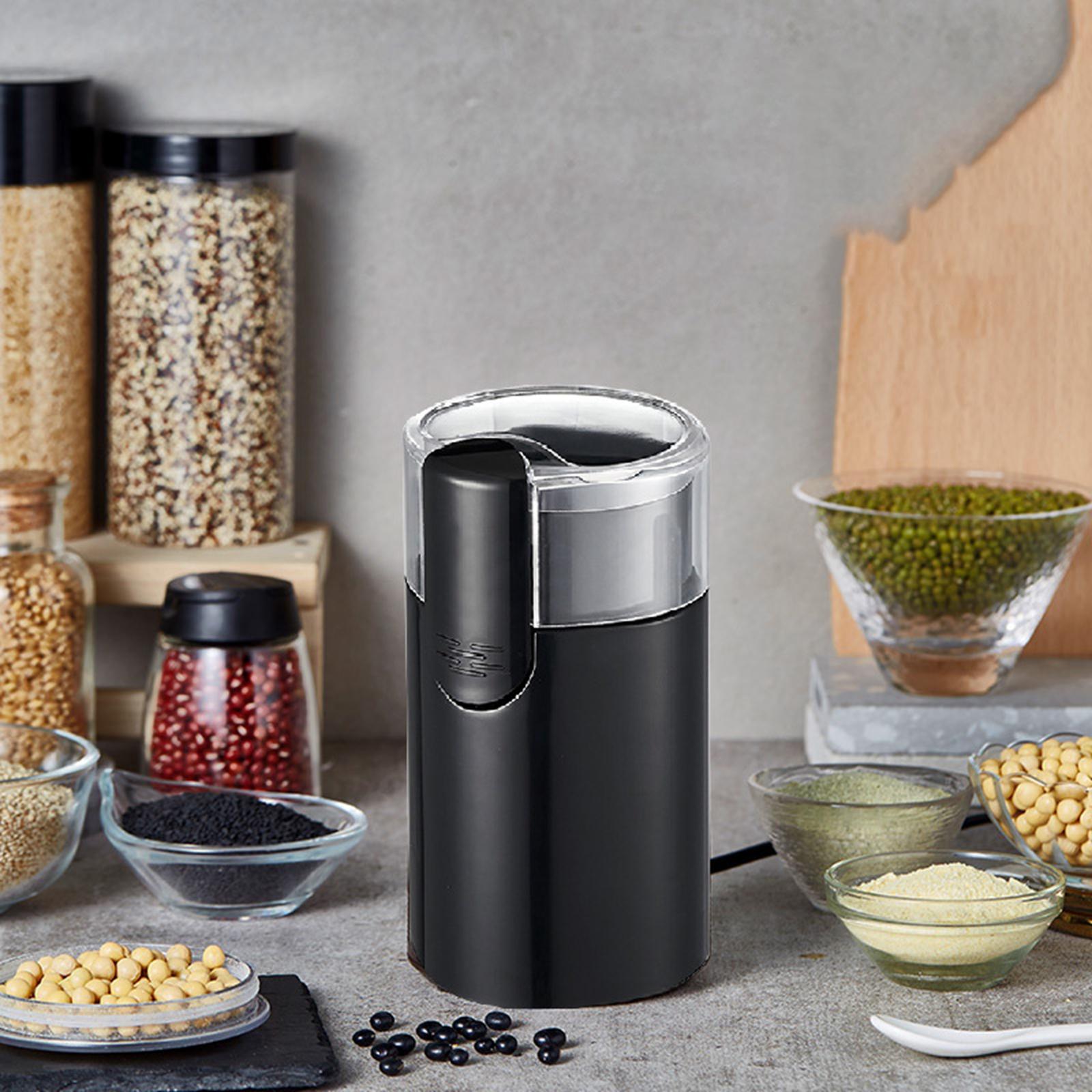 Coffee Bean Grinder 150W Removable Design Mini for Dry Herb Grains Peanut