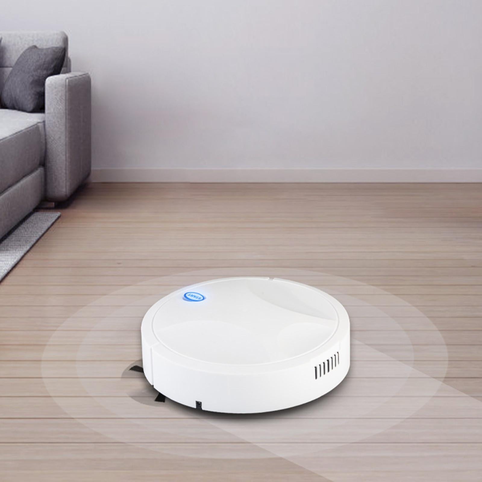 Robot Vacuum Cleaner Auto Rechargeable Smart Sweeping Robot Dry Wet Sweep White