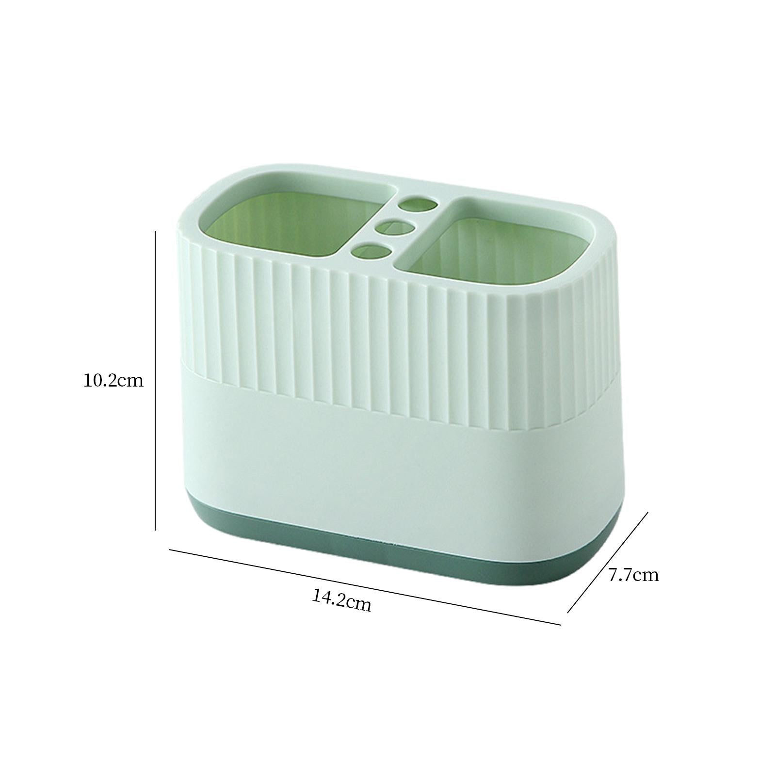 Multi-Function Pen Holder Pencil Pot Pen Tube for Cabinet Office Desktop Green