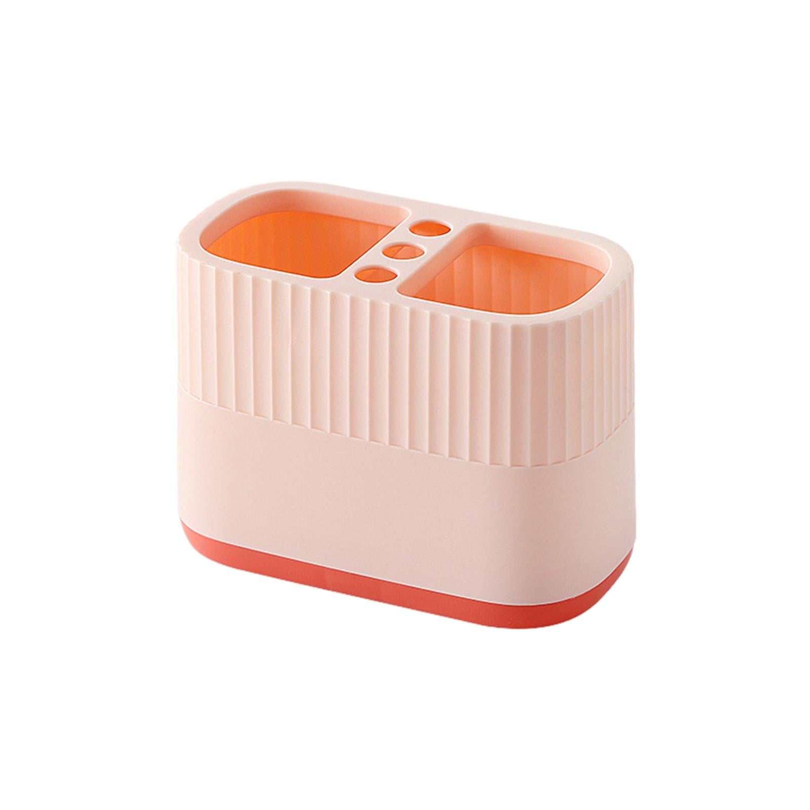Multi-Function Pen Holder Pencil Pot Pen Tube for Cabinet Office Desktop Pink