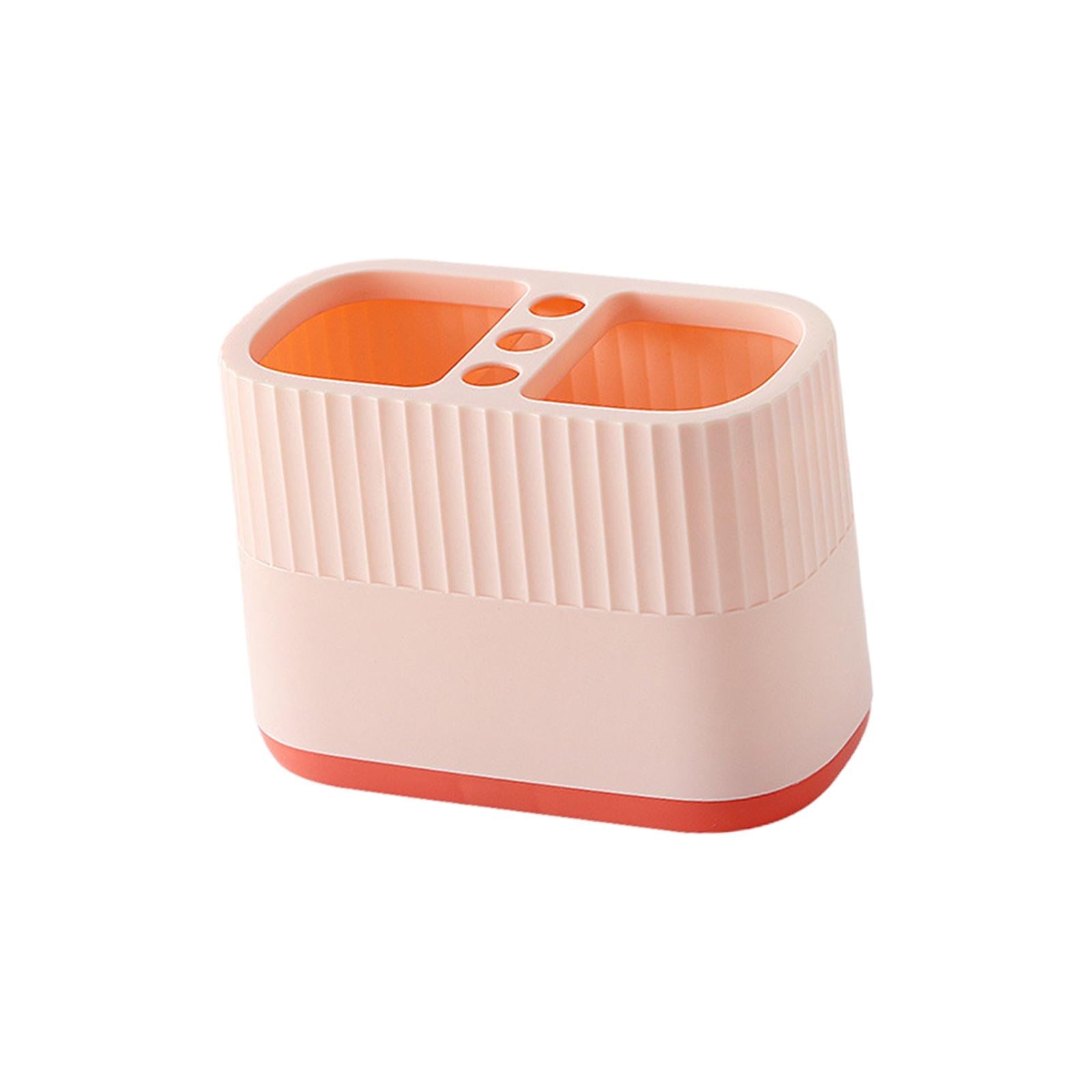 Multi-Function Pen Holder Pencil Pot Pen Tube for Cabinet Office Desktop Pink