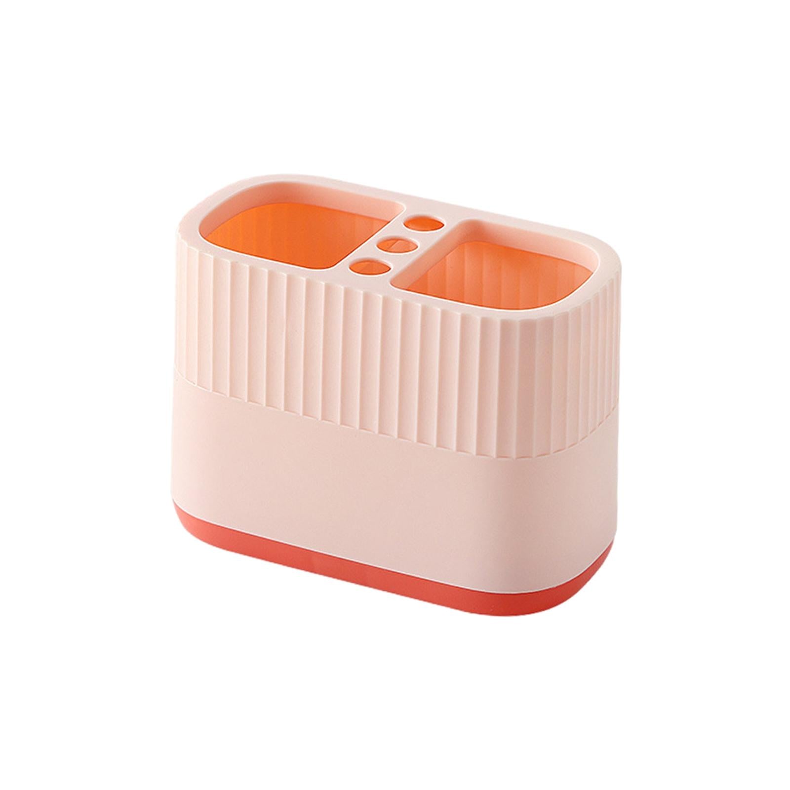 Multi-Function Pen Holder Pencil Pot Pen Tube for Cabinet Office Desktop Pink