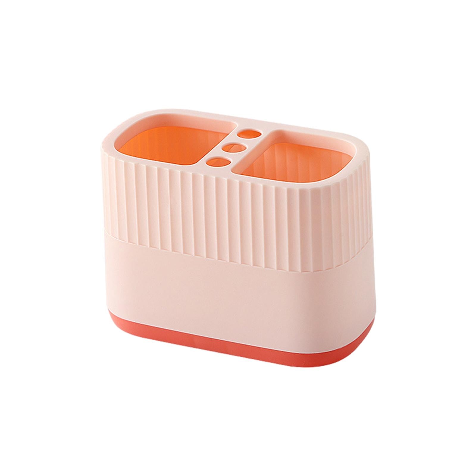 Multi-Function Pen Holder Pencil Pot Pen Tube for Cabinet Office Desktop Pink