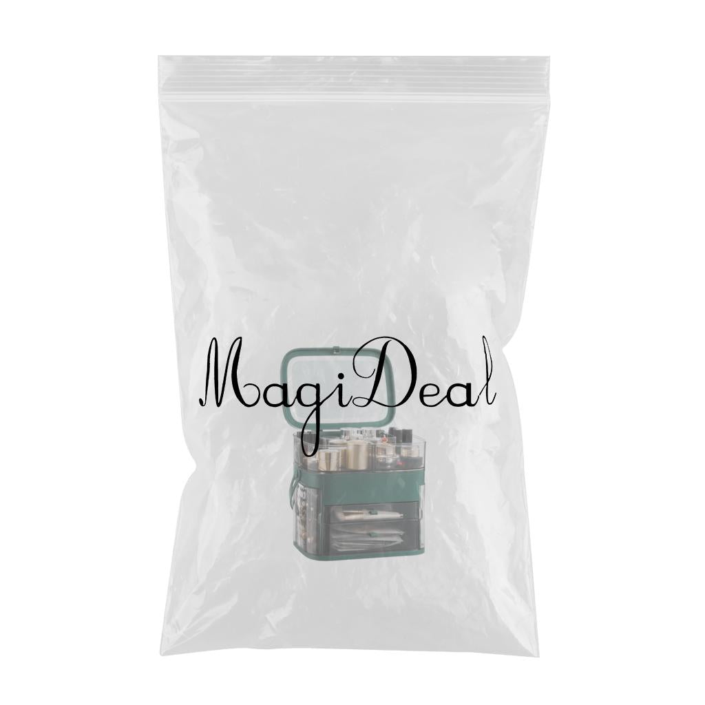Makeup Storage Organize Box Cosmetic Storage Box for Bathroom Green
